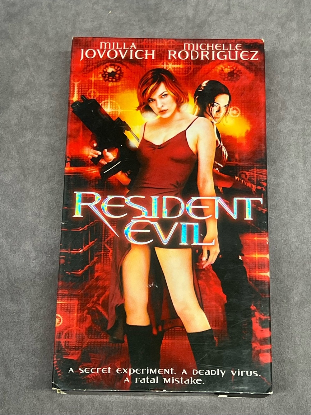 Resident Evil Movie Poster - Red Collectible Wall Art